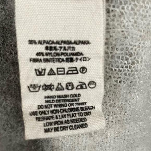 FREE PEOPLE Alpaca Knit Cowl Neck sweater - Picture 6 of 9